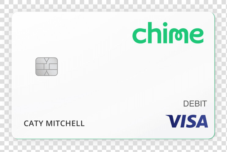 Chime Visa Debit Card   Display Device  HD Png DownloadTransparent PNG