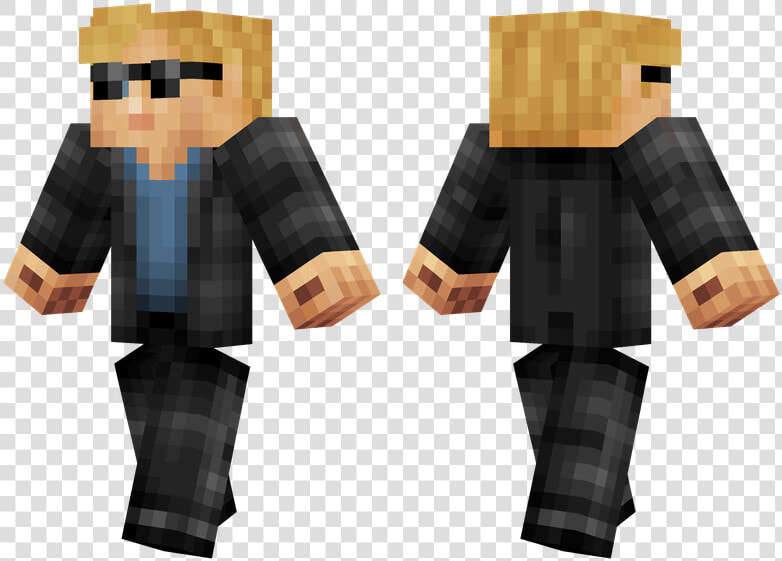 Minecraft Pulp Fiction Skin  HD Png DownloadTransparent PNG