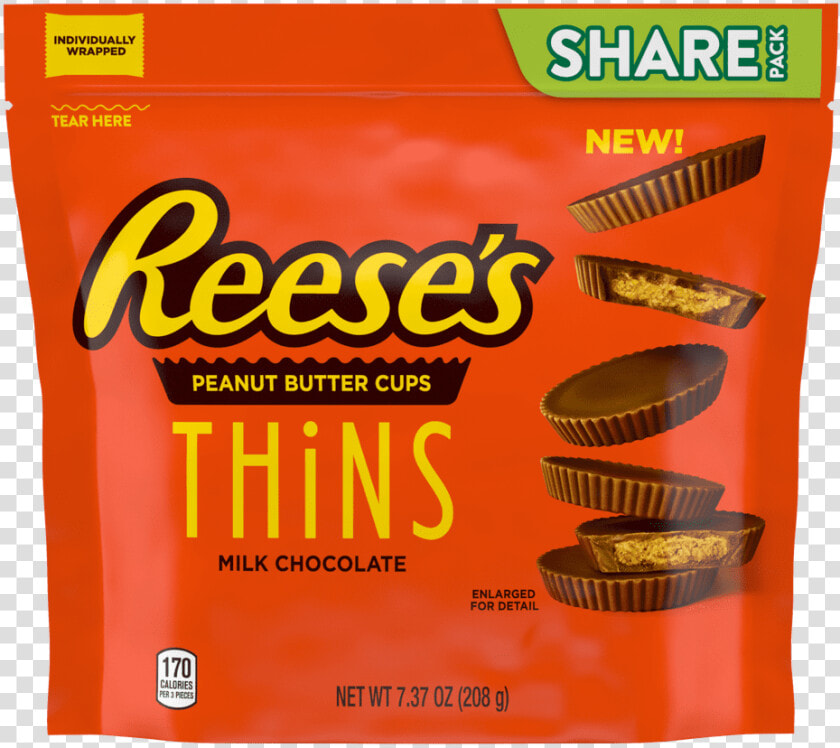 Reese S Thins Milk Chocolate   Reese  39 s Peanut Butter Cups  HD Png DownloadTransparent PNG