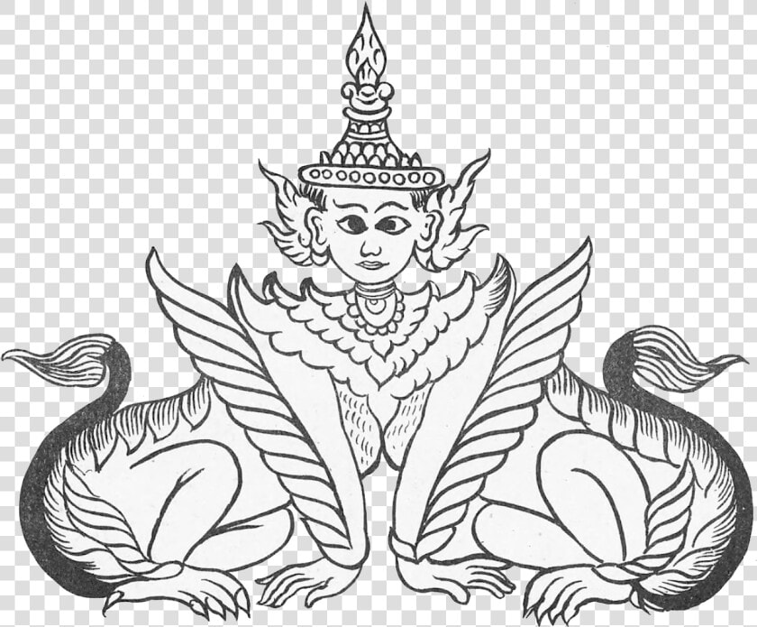 Manokthiha   Southeast Asian Arts Drawing  HD Png DownloadTransparent PNG