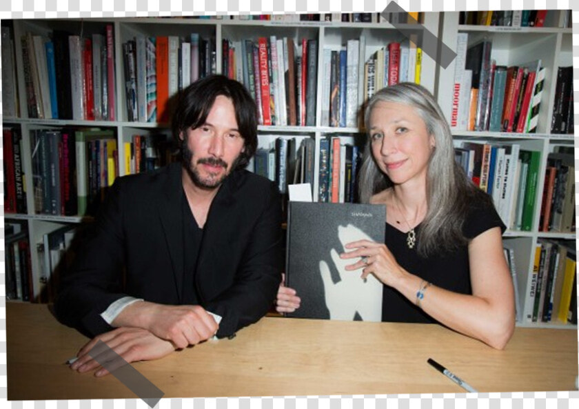 Poems By Keanu Reeves   Alexandra Grant Y Keanu Reeves  HD Png DownloadTransparent PNG