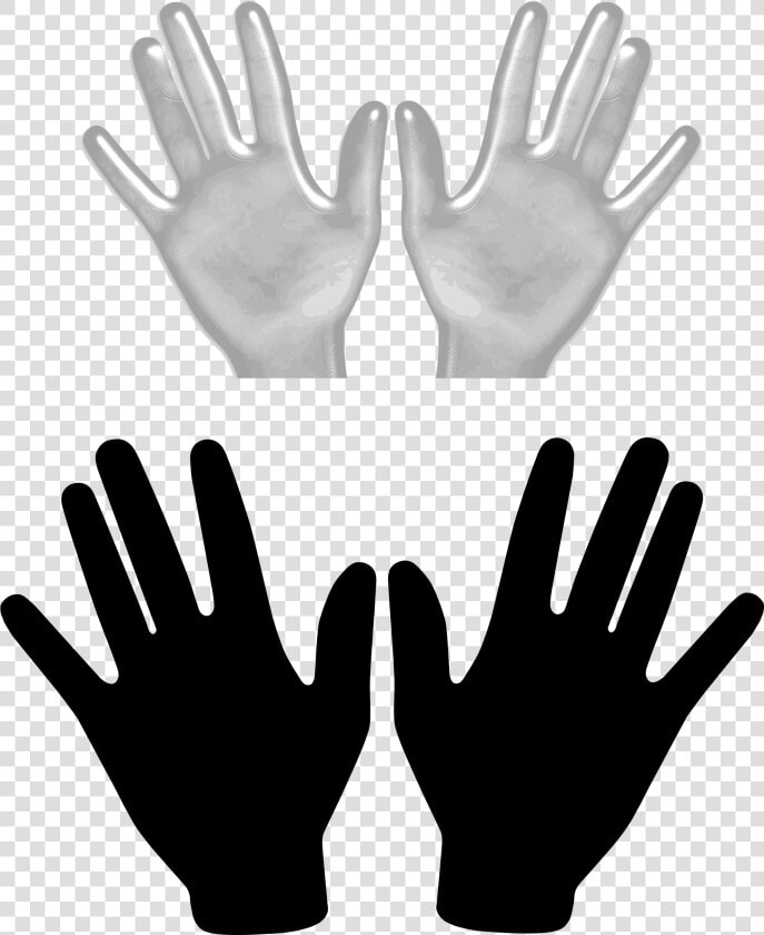 Safety Glove glove hand   Two Hands Clipart  HD Png DownloadTransparent PNG