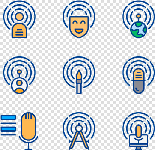 Podcast   Podcast Icons  HD Png DownloadTransparent PNG