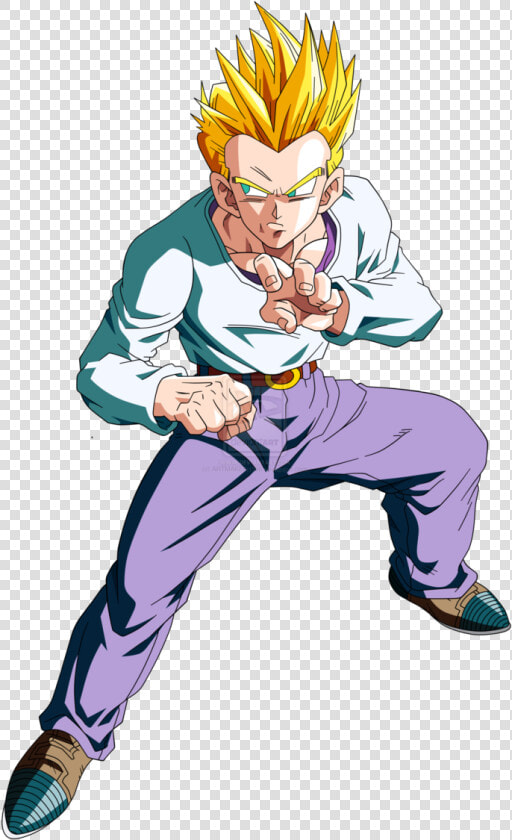 Gotenks Power Levels Wiki Gotenks Dragon Ball Power   Goten Super Saiyan Adulto  HD Png DownloadTransparent PNG