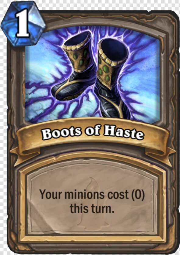 Boots Of Haste Hearthstone  HD Png DownloadTransparent PNG