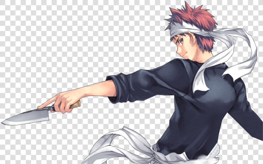 Soma Yukihira  Main Character Of Shokugeki No Soma   Shokugeki No Soma Soma Png  Transparent PngTransparent PNG