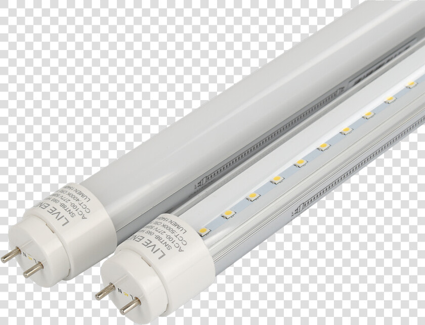 145 Lm w T8 Led Tube Light   Fluorescent Lamp  HD Png DownloadTransparent PNG