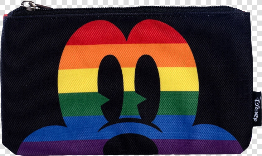 Mickey Mouse Rainbow 8” Pencil Case   Loungefly  HD Png DownloadTransparent PNG