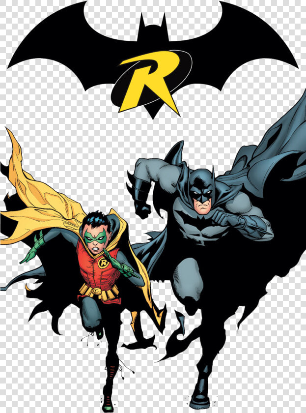 Damian Robin Wayne Dick Batman Grayson Batman And Robin   Batman Dick Grayson And Robin Damian Wayne  HD Png DownloadTransparent PNG