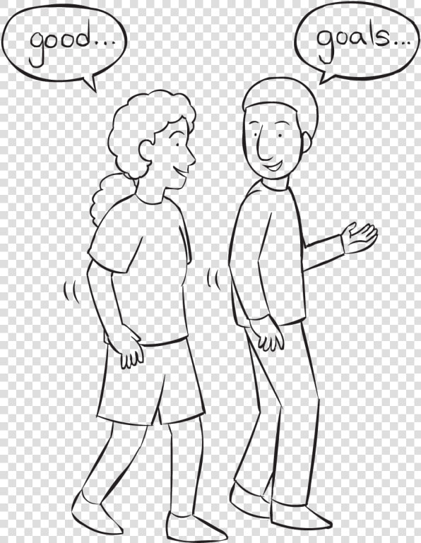 Back Two People Talking To Each Other And Reflecting   Two People Talking Each Other  HD Png DownloadTransparent PNG