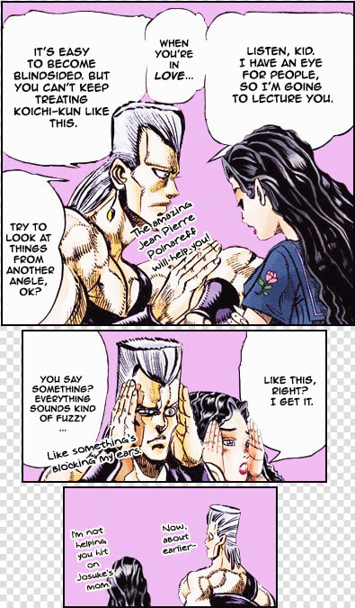 When You Re In Love It S Easy To Become Blindsided   If Polnareff Was In Diu  HD Png DownloadTransparent PNG