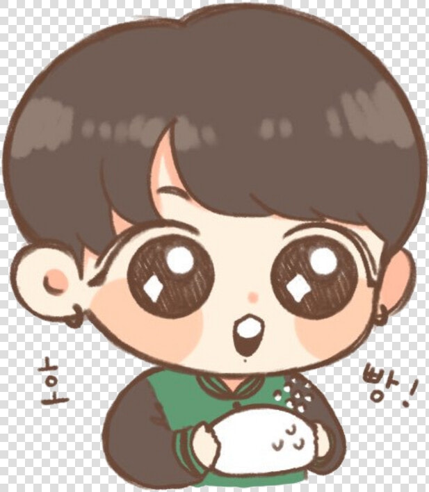 Jungkook Chibi Bts Sticker By D A   Jungkook Bts Chibi Drawings Easy  HD Png DownloadTransparent PNG