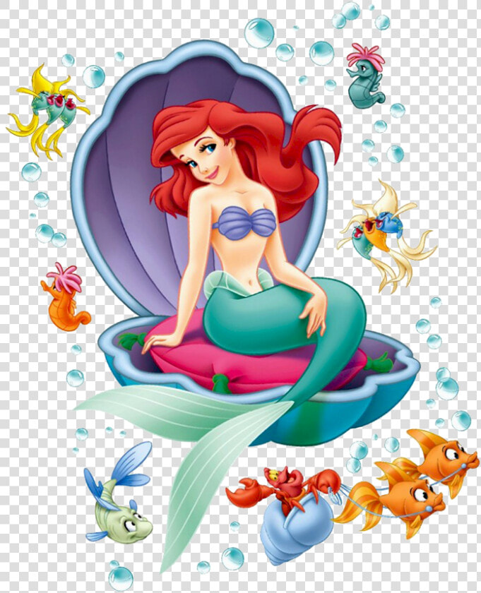 Ariel Little Mermaid Clipart   Little Mermaid Ariel Clip Art  HD Png DownloadTransparent PNG