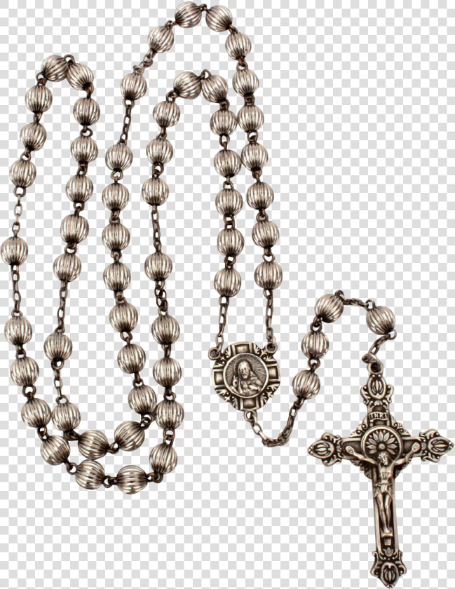 Sterling Hill Mark Rosary With Sterling Crucifix  amp    Christian Cross  HD Png DownloadTransparent PNG