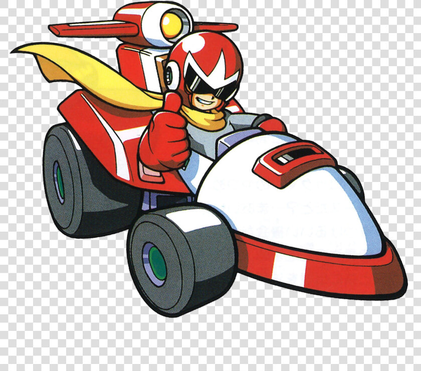 Race Car Clipart Png   Megaman Battle And Chase Protoman  Transparent PngTransparent PNG