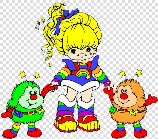 Ballade Amis Deux Ded   Rainbow Brite Clip Art  HD Png DownloadTransparent PNG