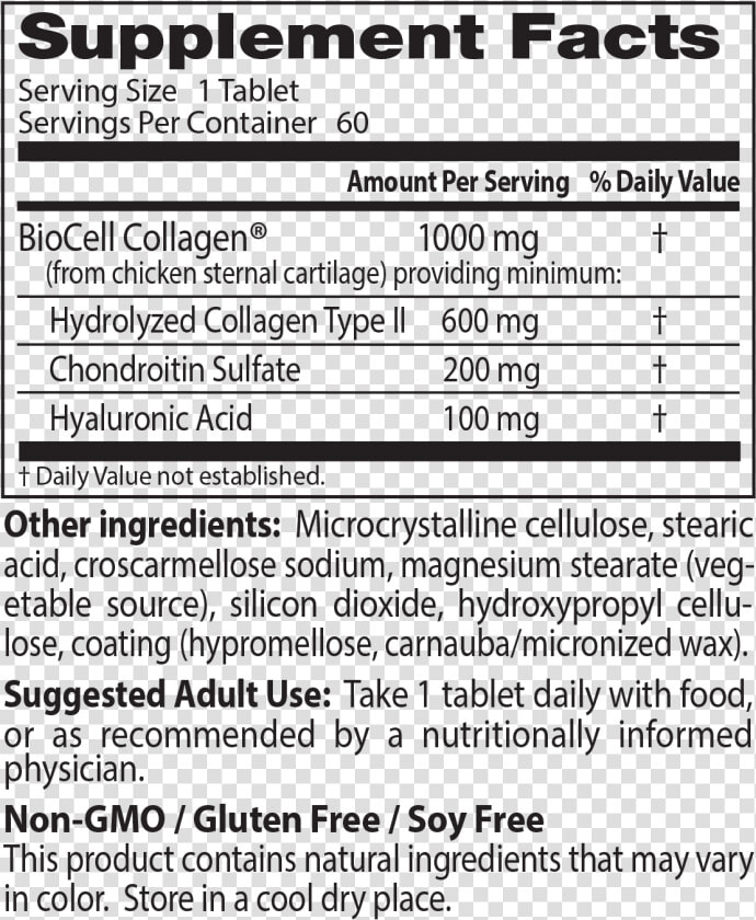 Supplement Facts Vitamin C 500mg  HD Png DownloadTransparent PNG