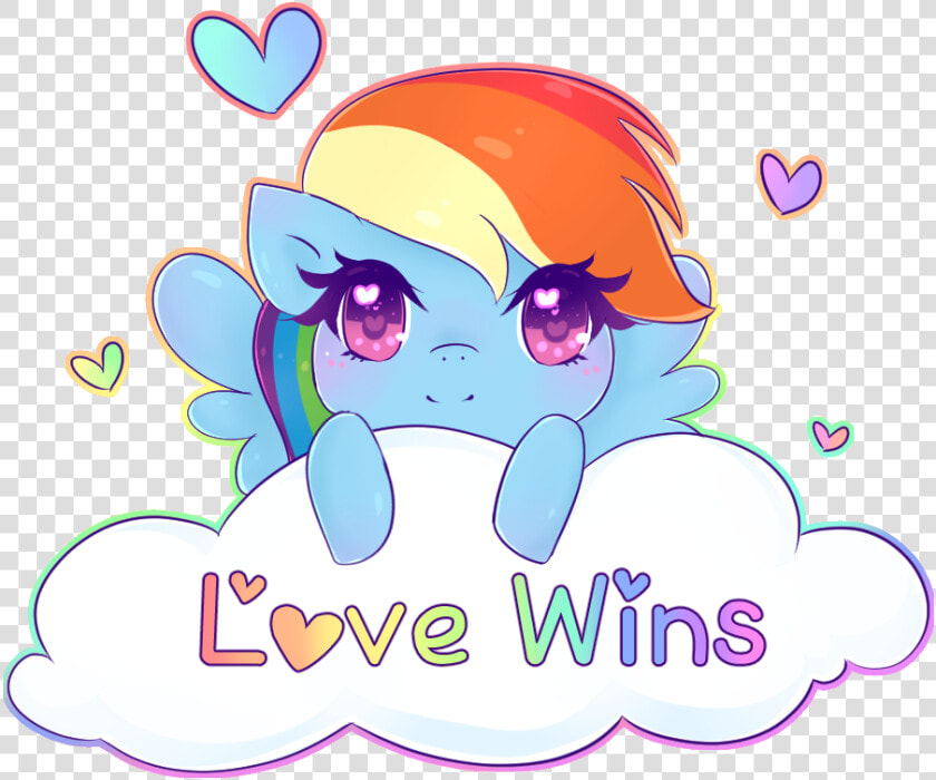 Nekocakeart  Cloud  Cute  Gay Pride  Heart  Lovewins    Cartoon  HD Png DownloadTransparent PNG