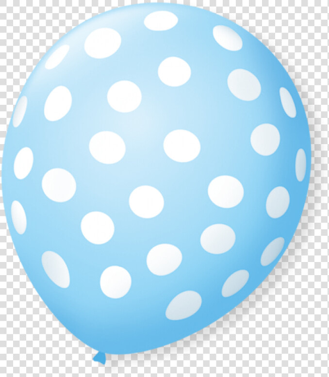 Balão Poa Azul Png  Transparent PngTransparent PNG