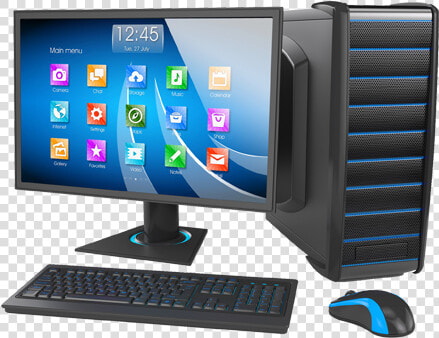 Computer Repair Company Desktop Computer In   Computer  HD Png DownloadTransparent PNG