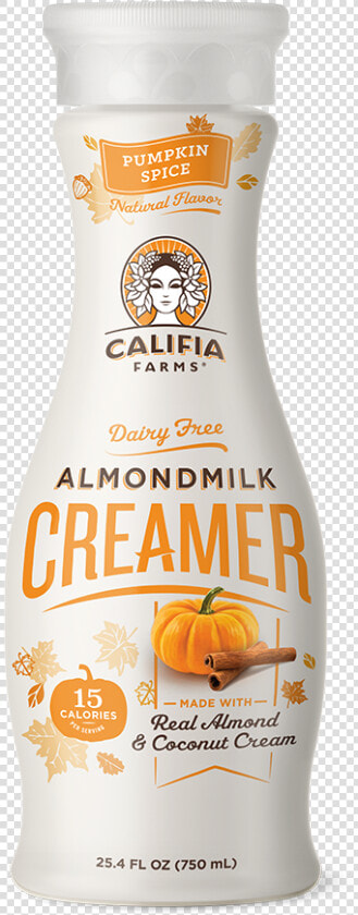 Pumpkin Spice Creamer   Pecan Caramel Califia Farms Almond Milk Creamer  HD Png DownloadTransparent PNG