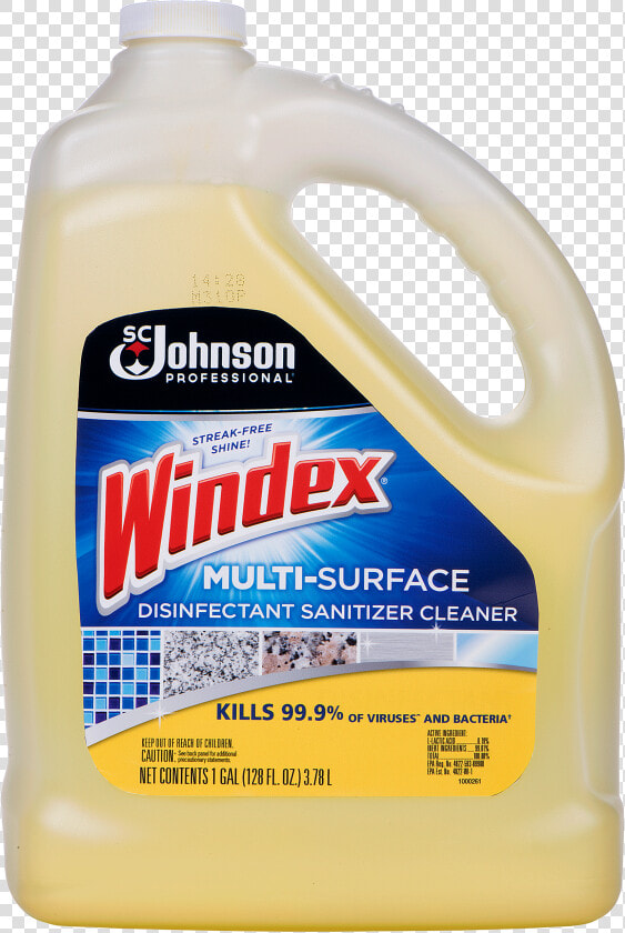 Windex® Multi surface Disinfectant Sanitizer Cleaner   Bottle  HD Png DownloadTransparent PNG