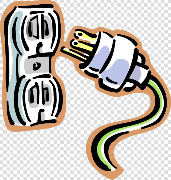 Vector Illustration Of North American 110 Volts Electrical   Clip Art  HD Png DownloadTransparent PNG