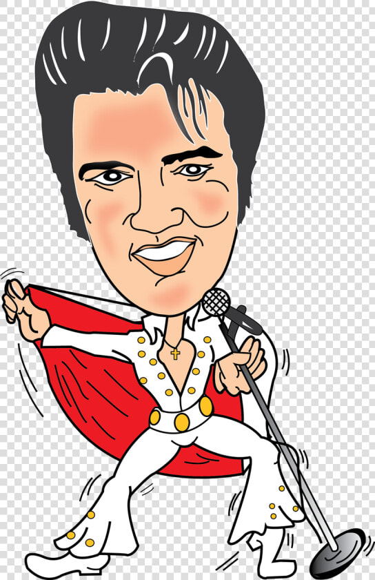 Clip Art Caricature Clipart   Elvis Clipart  HD Png DownloadTransparent PNG