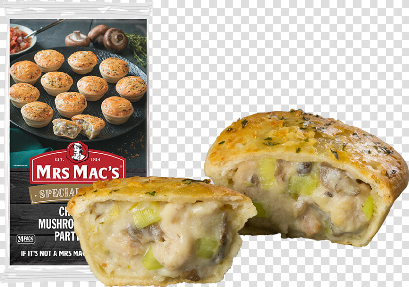 Chicken  Mushroom And Leek Party Pies   Filo  HD Png DownloadTransparent PNG