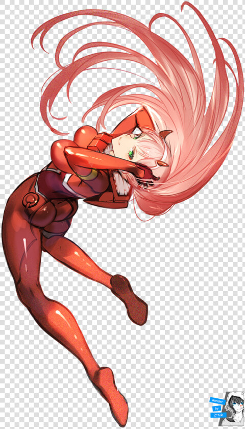 Zero Two Renders Darling In The Franxx  HD Png DownloadTransparent PNG