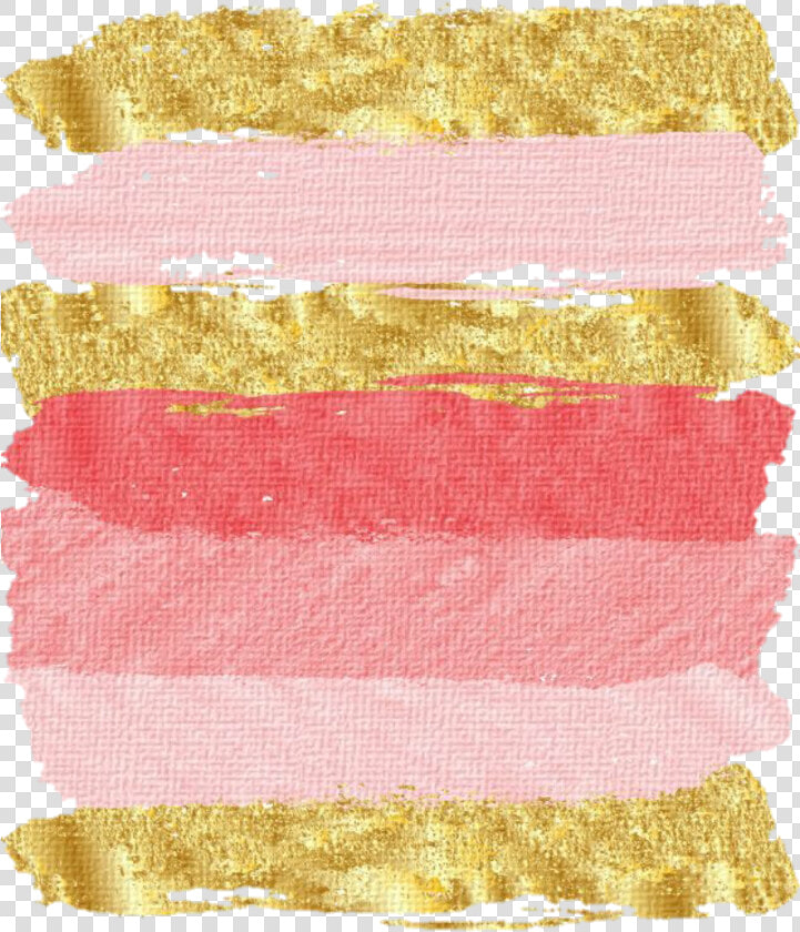  rosegold  smear  smudge  painting  paint  lipstick   Pink And Gold Iphone Background  HD Png DownloadTransparent PNG