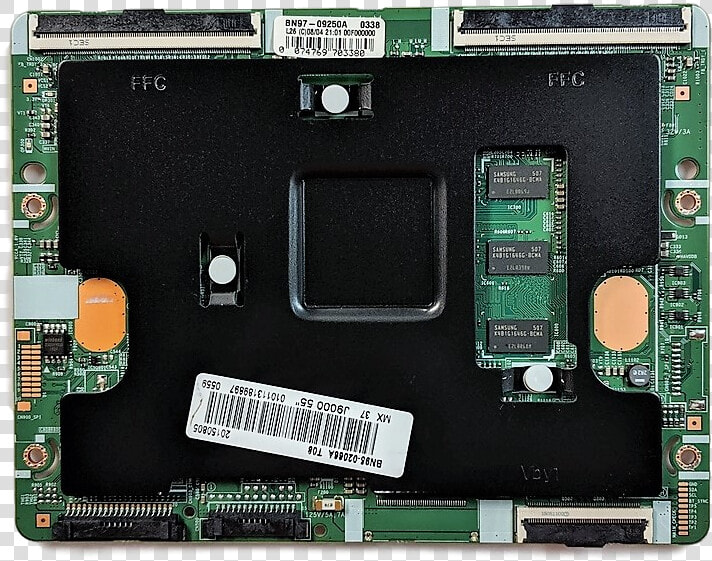 Bn95 02066a Samsung Tv Module  T Con Board  Bn97 09250a    Electronic Component  HD Png DownloadTransparent PNG