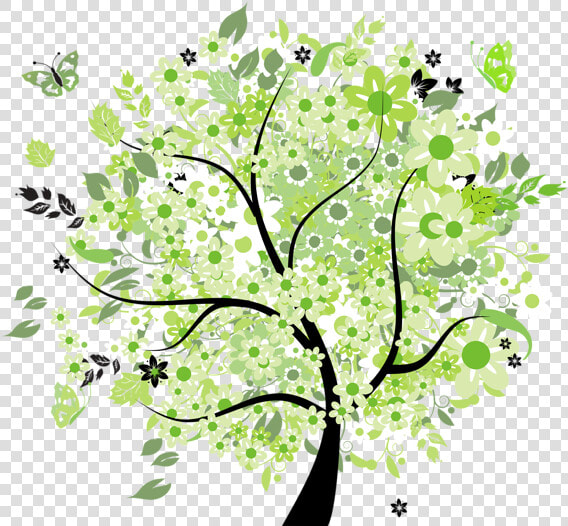 Pink Spring Deco Tree Png Clipart   Tree Clipart Png Free  Transparent PngTransparent PNG