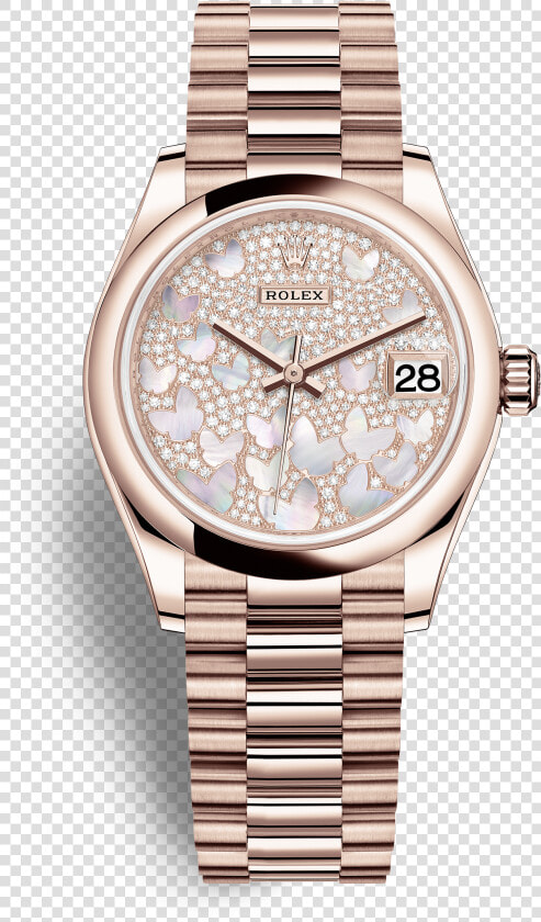 Datejust   Rolex Datejust Butterfly  HD Png DownloadTransparent PNG