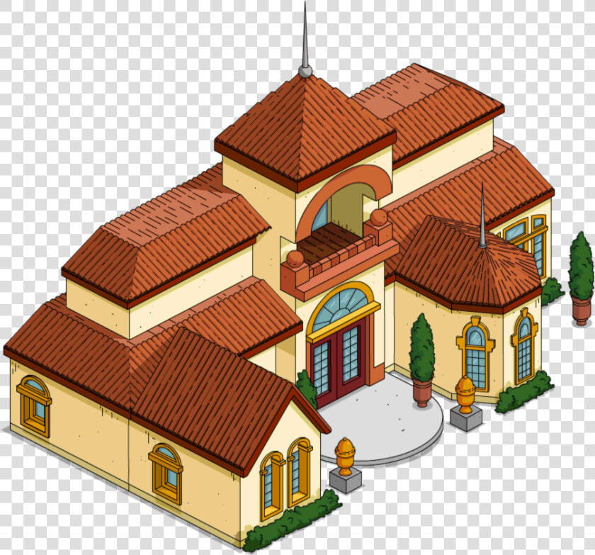 Cartoon Mansion Png   Krusty The Clown  Transparent PngTransparent PNG