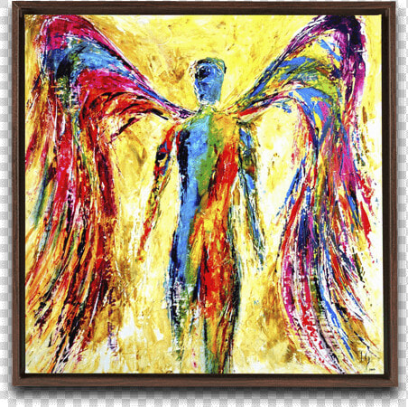 Canvas Angel   Angel Paintings  HD Png DownloadTransparent PNG