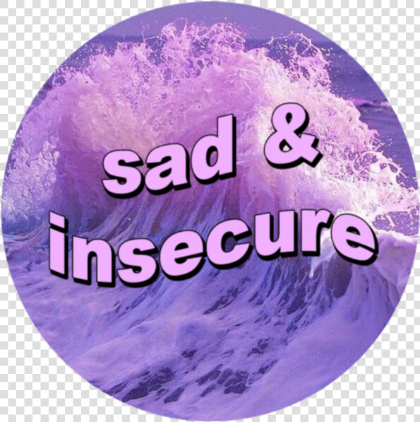  purple  aesthetic  purpleaesthetic  sad   Wave Sea  HD Png DownloadTransparent PNG