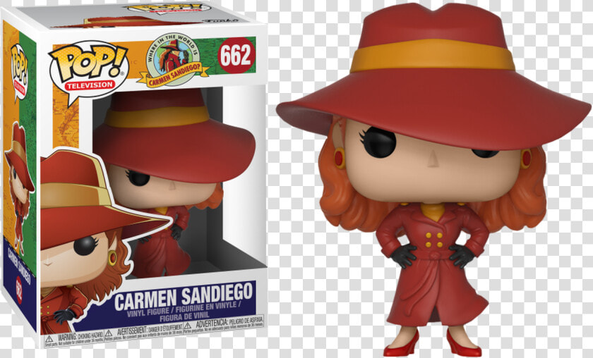 Where In The World Is Carmen Sandiego   Carmen Sandiego Funko Pop  HD Png DownloadTransparent PNG