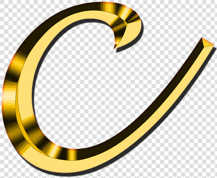 Letters  Abc  C  Alphabet  Learn  Education  Read   Letter C Gold Transparent  HD Png DownloadTransparent PNG