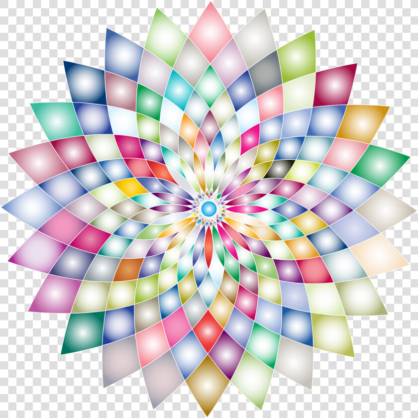 Prismatic Abstract Flower Line Art Ii 2 Clip Arts   Clip Art Abstract Graphic Designer  HD Png DownloadTransparent PNG