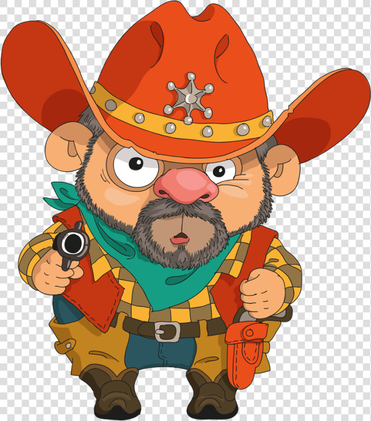 Cowboy E Cowgirl   Cartoon Cowboy Hair  HD Png DownloadTransparent PNG