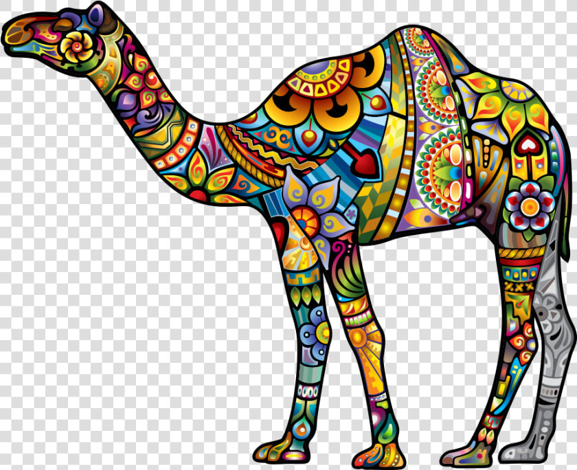 Camel Png Image  amp  Camel Png Clipart Free Download   Colorful Camel  Transparent PngTransparent PNG