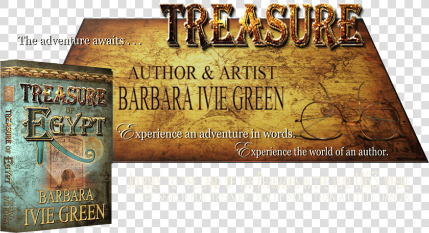 3 d Book Of Treasure Of Egypt On Golden Treasure Map   Poster  HD Png DownloadTransparent PNG