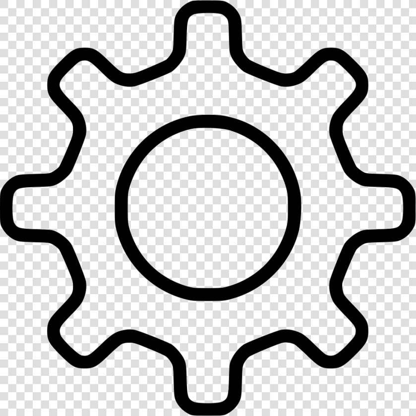 Gear   Gear Outline  HD Png DownloadTransparent PNG