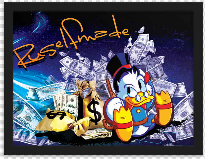 Scrooge Rsm Cash Flow Poster   Cartoon  HD Png DownloadTransparent PNG