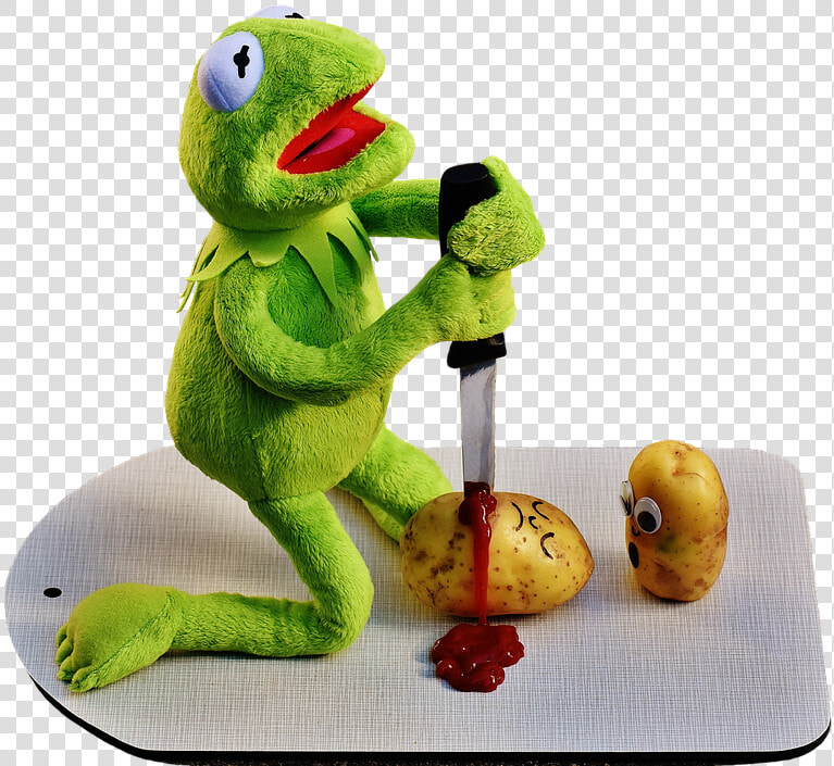 Kermit And Potatoes   Kermit Potato  HD Png DownloadTransparent PNG