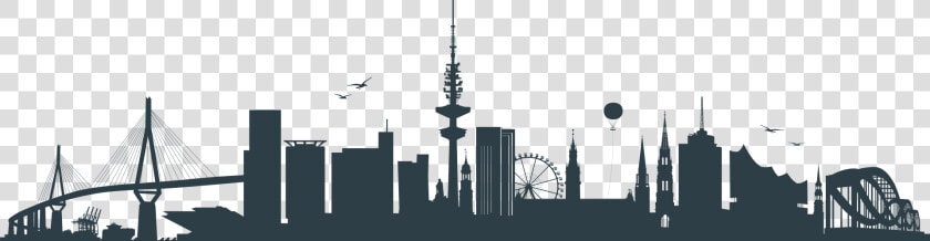 Hamburg City Skyline Png  Transparent PngTransparent PNG