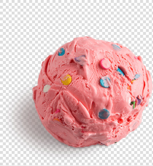 Cotton Candy Ice Cream Scooped   Pink Cotton Candy Ice Cream  HD Png DownloadTransparent PNG