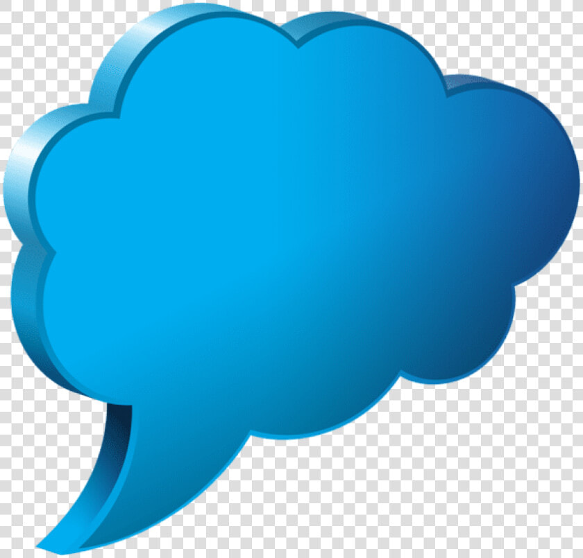 Download Speech Bubble Blue Transparent Background   Bubble Speech Clipart Transparent  HD Png DownloadTransparent PNG