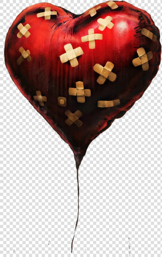 Transparent Steampunk Heart Clipart   Banksy Balloon Band Aid  HD Png DownloadTransparent PNG